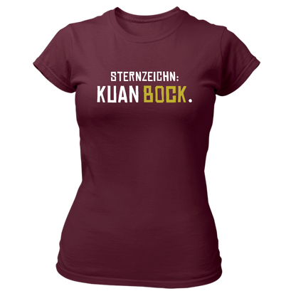 Sternzeichn: Kuan Bock - Damenshirt Premium