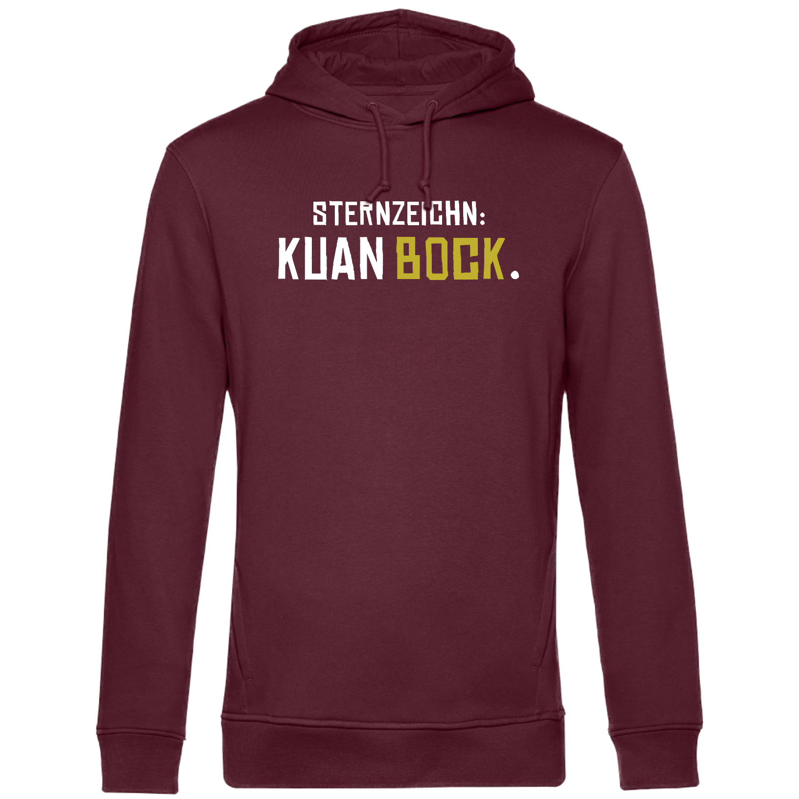 Sternzeichn: Kuan Bock - Unisex Hoodie Bio