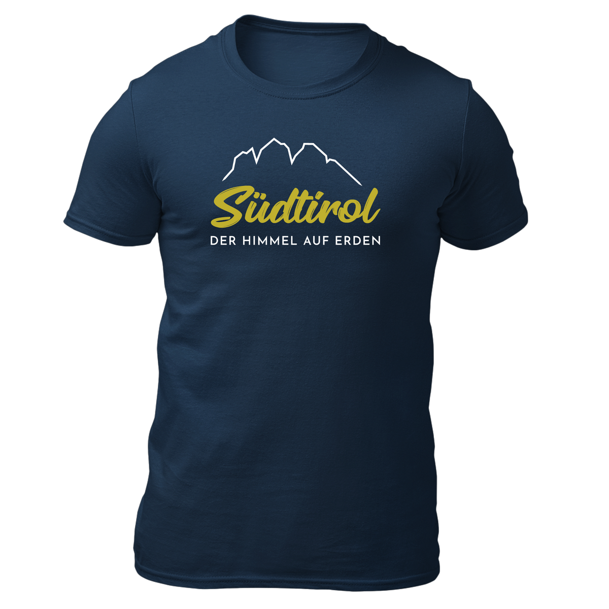 Südtirol, der Himmel auf Erden - Herren Shirt Bio