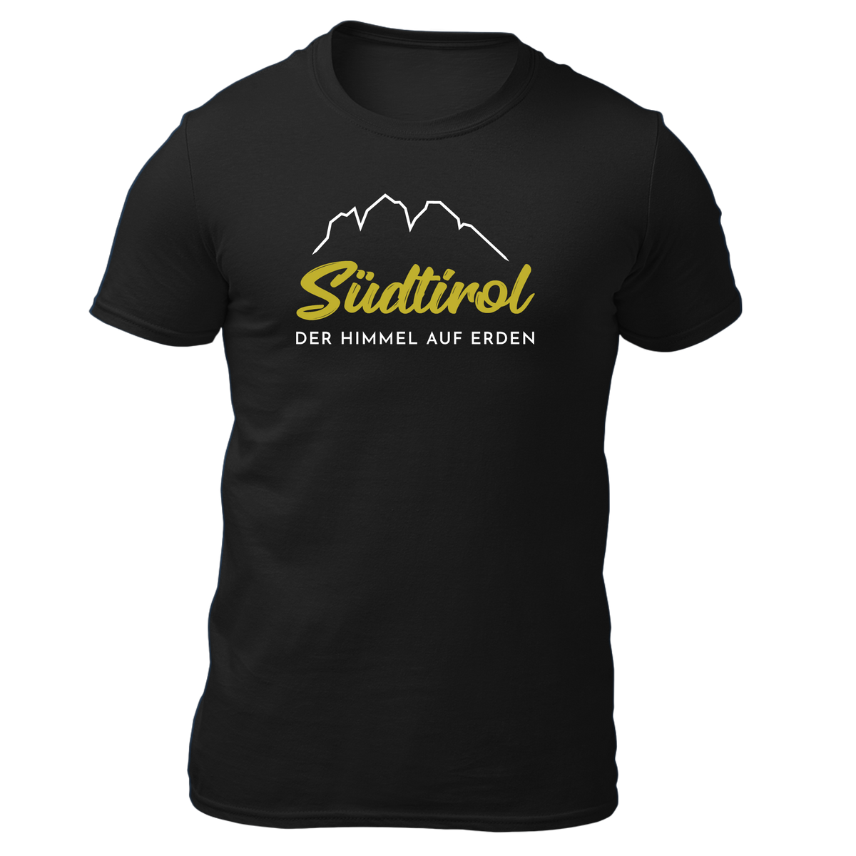 Südtirol, der Himmel auf Erden - Herren Shirt Bio