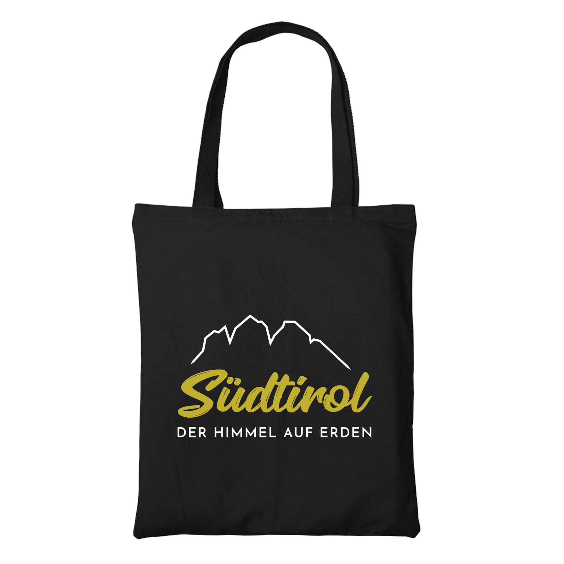 Südtirol der Himmel auf Erden - Stofftasche Bio