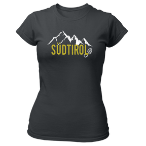Südtirol Abdruck - Damen Shirt Bio - XS / Grau - Shirts & Tops
