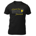 A guats Bier zur rechtn Zeit, isch ollm a guater Zeitvertreib - Unisex Shirt Premium