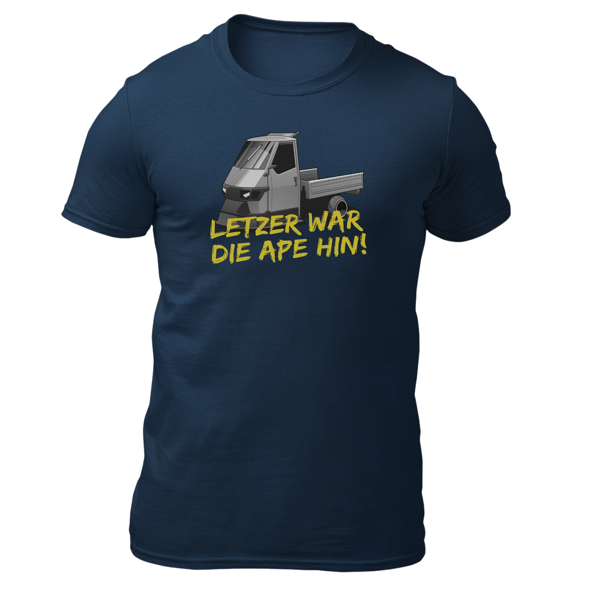 Letzer war die Ape hin - Herren Shirt Bio