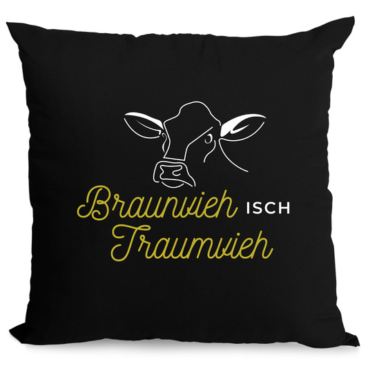 Braunvieh isch Traumvieh - Zirbenkissen