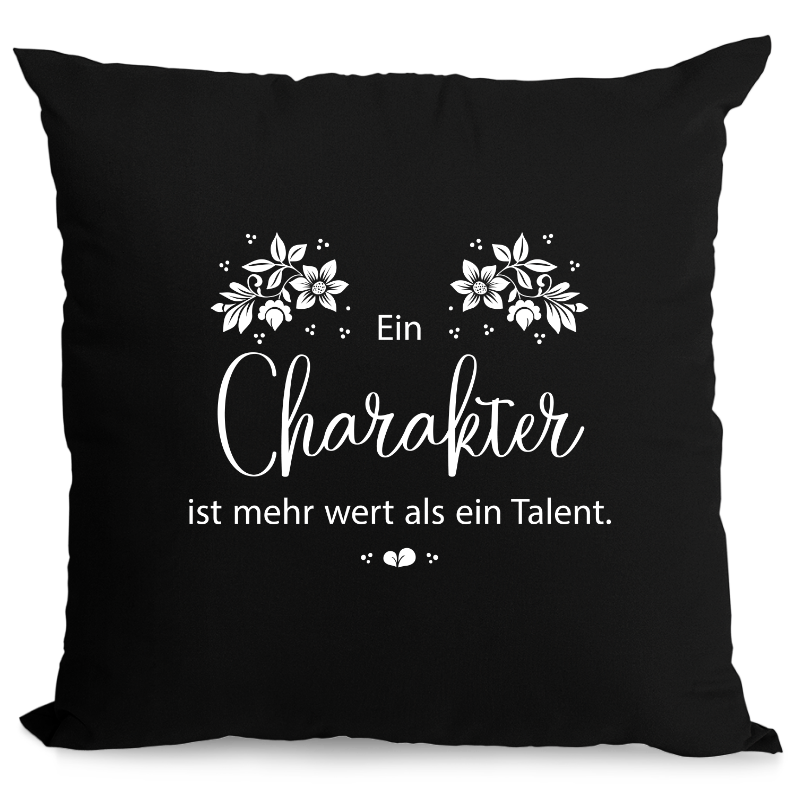 Ein Charakter - Zirbenkissen