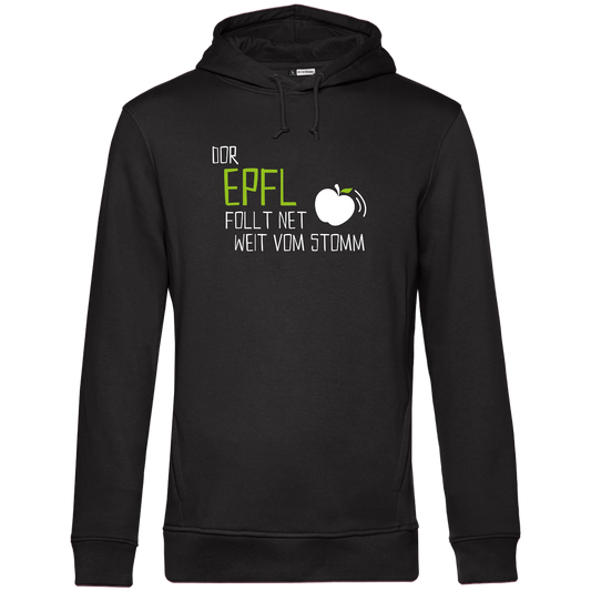 Dor Epfl follt net weit vom Stomm - Unisex Hoodie Premium