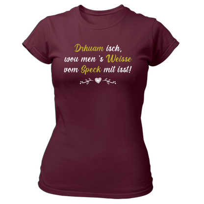Weisse vom Speck - Damenshirt Premium