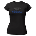 Du hosch leicht lochn mit die folschn Zenn - Damenshirt Premium