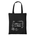 Gott schuf Mütter - Stofftasche Premium