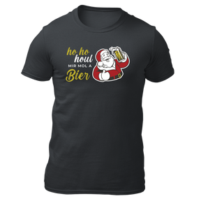 Hohoho Bier - Herren Shirt Bio