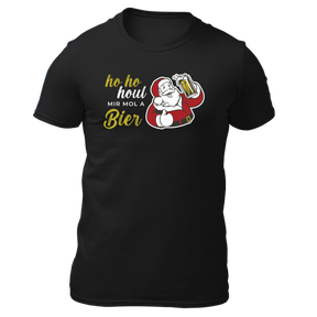 Hohoho Bier - Herren Shirt Bio