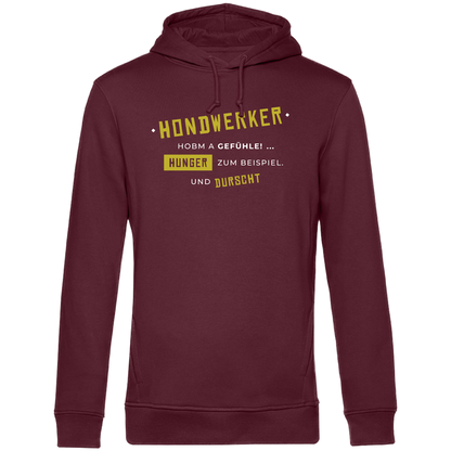 Hondwerker hobm a Gefühle - Unisex Hoodie Premium