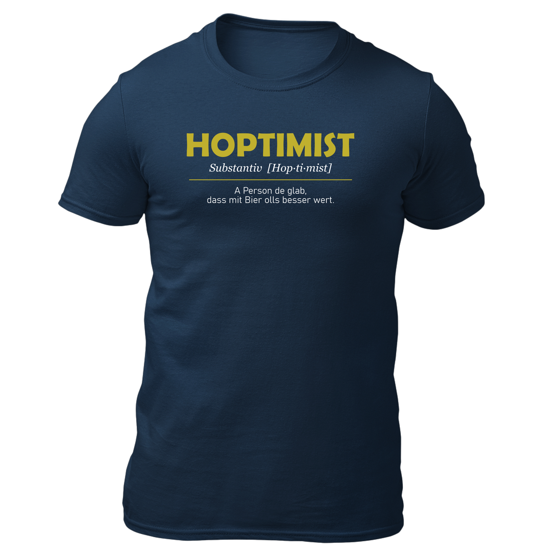 Hoptimist - Herren Shirt Bio