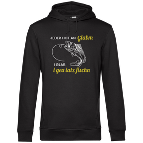 I glab i gea iatz Fischn - Unisex Hoodie Bio