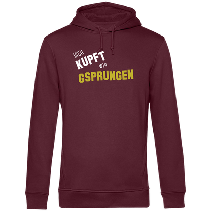 Isch kupft wia gsprungen - Unisex Hoodie Premium