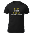 I trink nor konnsch du fohrn - Unisex Shirt Premium