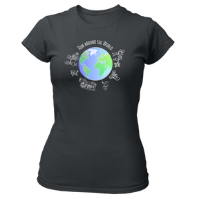 Lauf um die Welt - Damen Shirt Bio