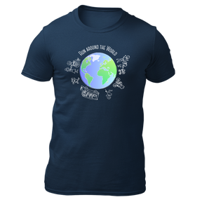 Lauf um die Welt - Herren Shirt Bio