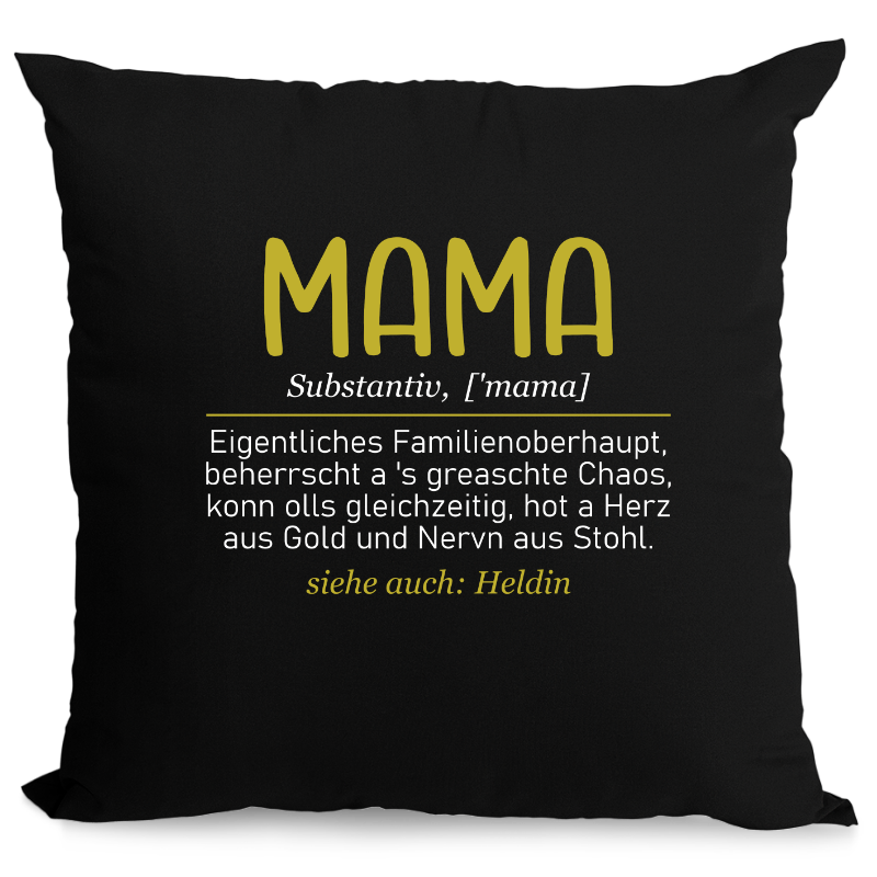 Mama - Zirbenkissen