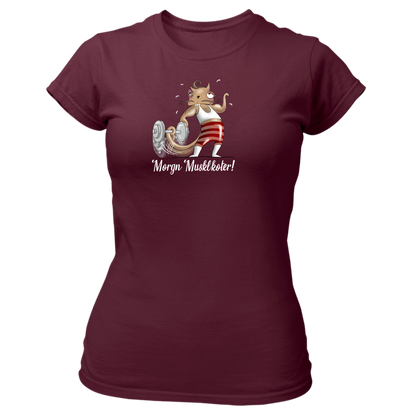 Morgn Musklkoter! - Damenshirt Premium