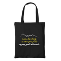 Sein die Berg a nou sou steil - Stofftasche Premium