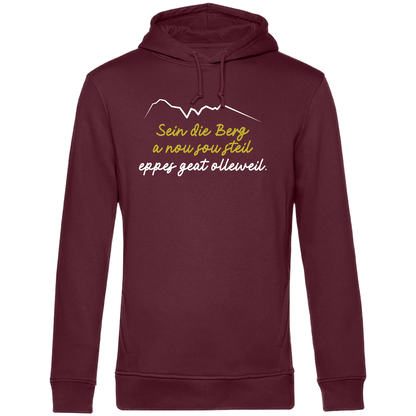 Sein die Berg a nou sou steil - Unisex Hoodie Premium