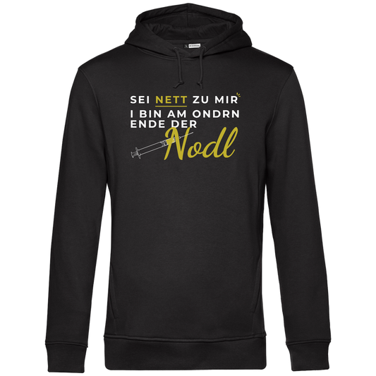 Sei nett zu mir, Nodl - Unisex Hoodie Premium