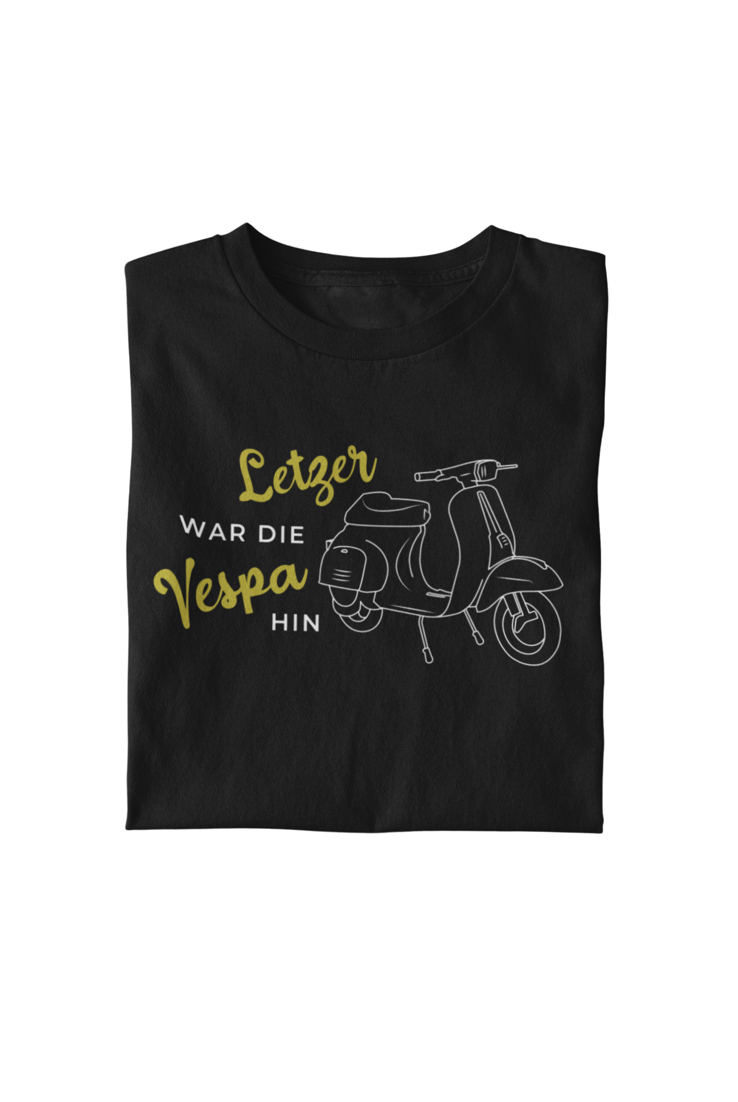 Letzer war die Vespa hin - Unisex Shirt Premium