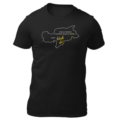 Viele Wege fiahrn noch Rom - Unisex Shirt Premium