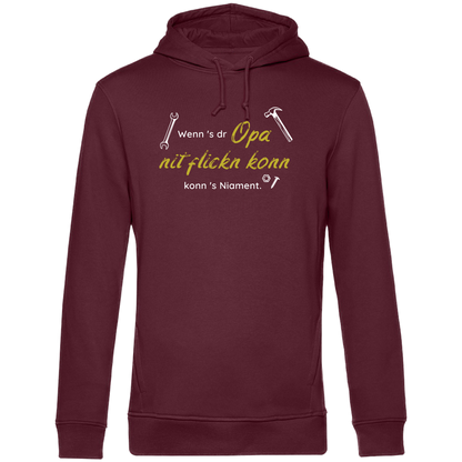Wenn's dr Opa nit flickn konn - Unisex Hoodie Premium