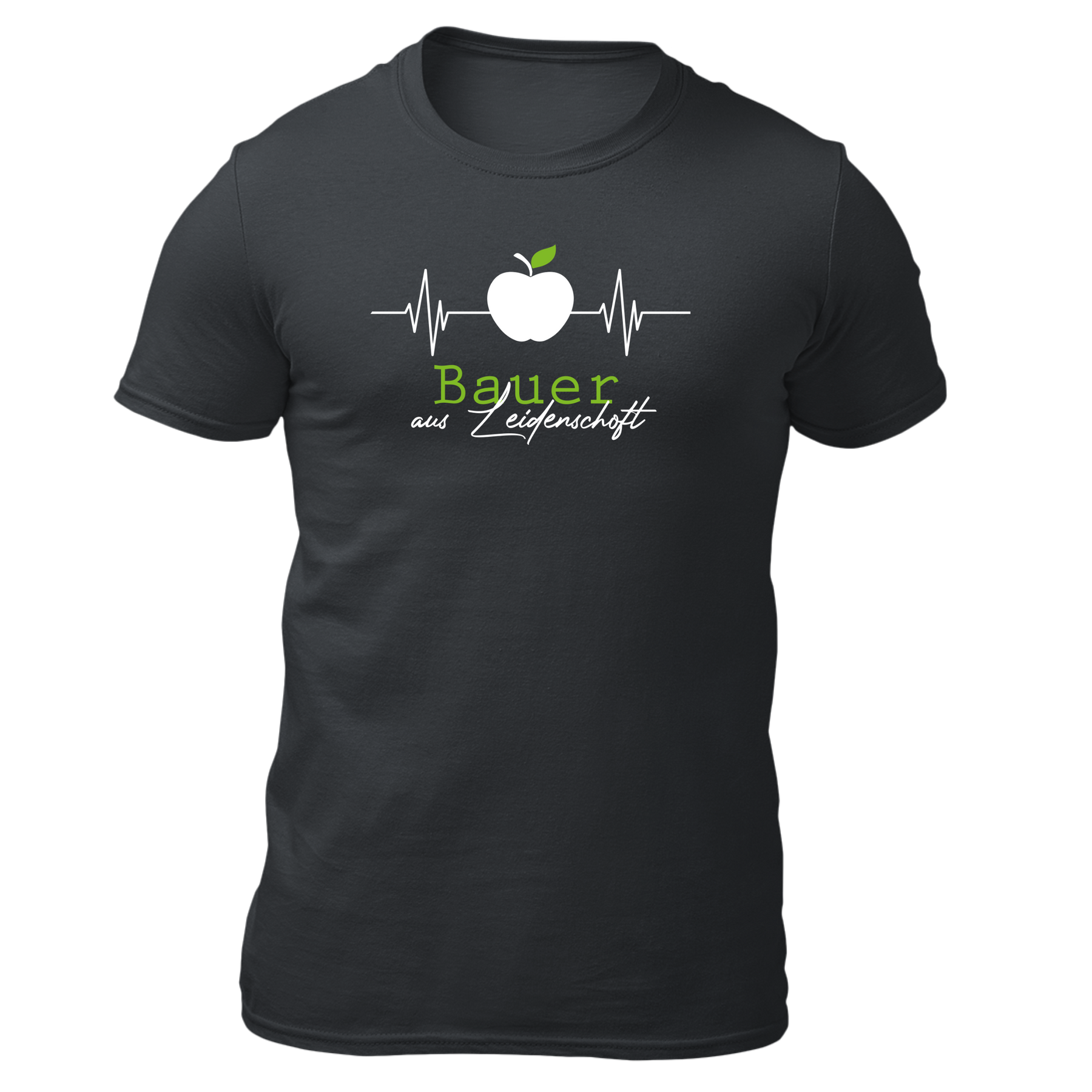 Bauer aus Leidnschoft - Herren Shirt Bio - Grau / S - Shirts & Tops