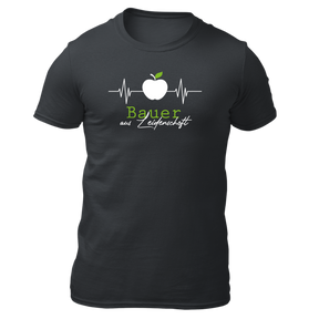 Bauer aus Leidnschoft - Herren Shirt Bio - Grau / S - Shirts & Tops