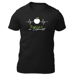 Bauer aus Leidnschoft - Herren Shirt Bio - Schwarz / S - Shirts & Tops