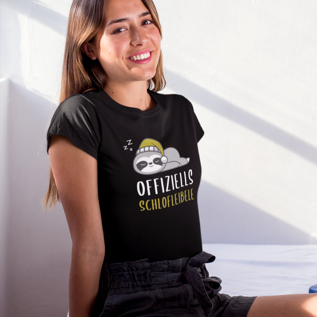 Offiziells Schlofleibele - Damen Shirt Bio - Shirts & Tops