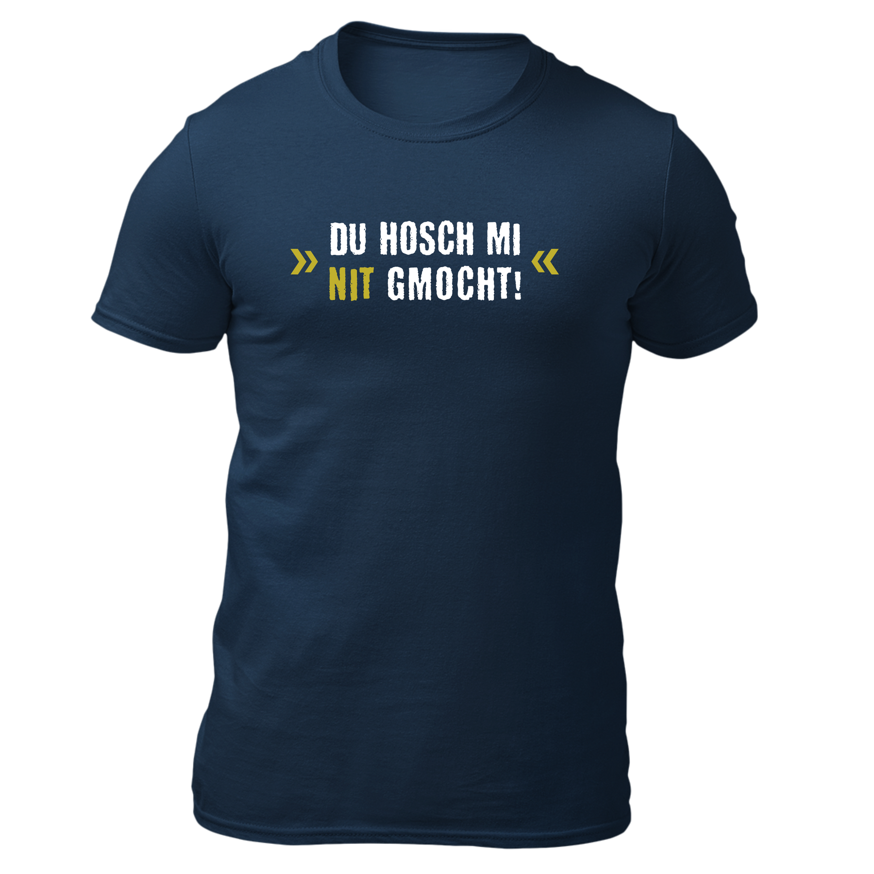 Du hosch mi nit gmocht - Herren Shirt Bio - Navy / S - Shirts & Tops