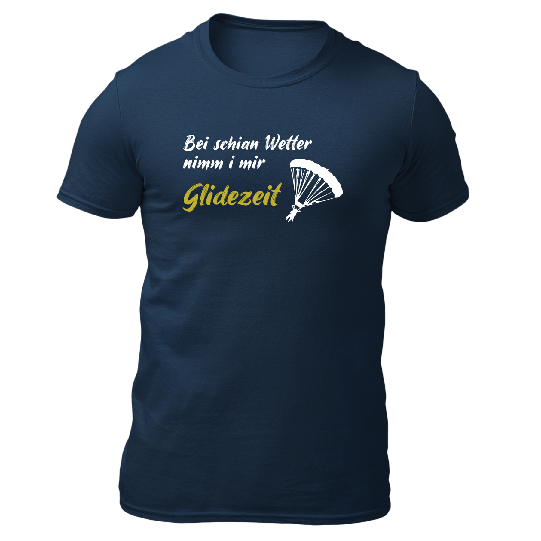 Glidezeit - Herren Shirt Bio - Navy / S - Shirts & Tops