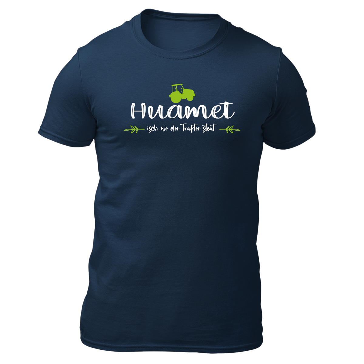 Huamet Traktor - Herren Shirt Bio - Navy / S - Shirts & Tops