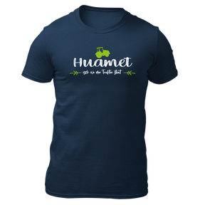 Huamet Traktor - Herren Shirt Bio - Navy / S - Shirts & Tops