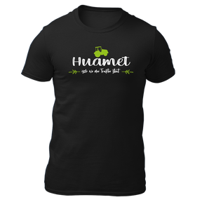 Huamet Traktor - Herren Shirt Bio - Schwarz / S - Shirts & Tops
