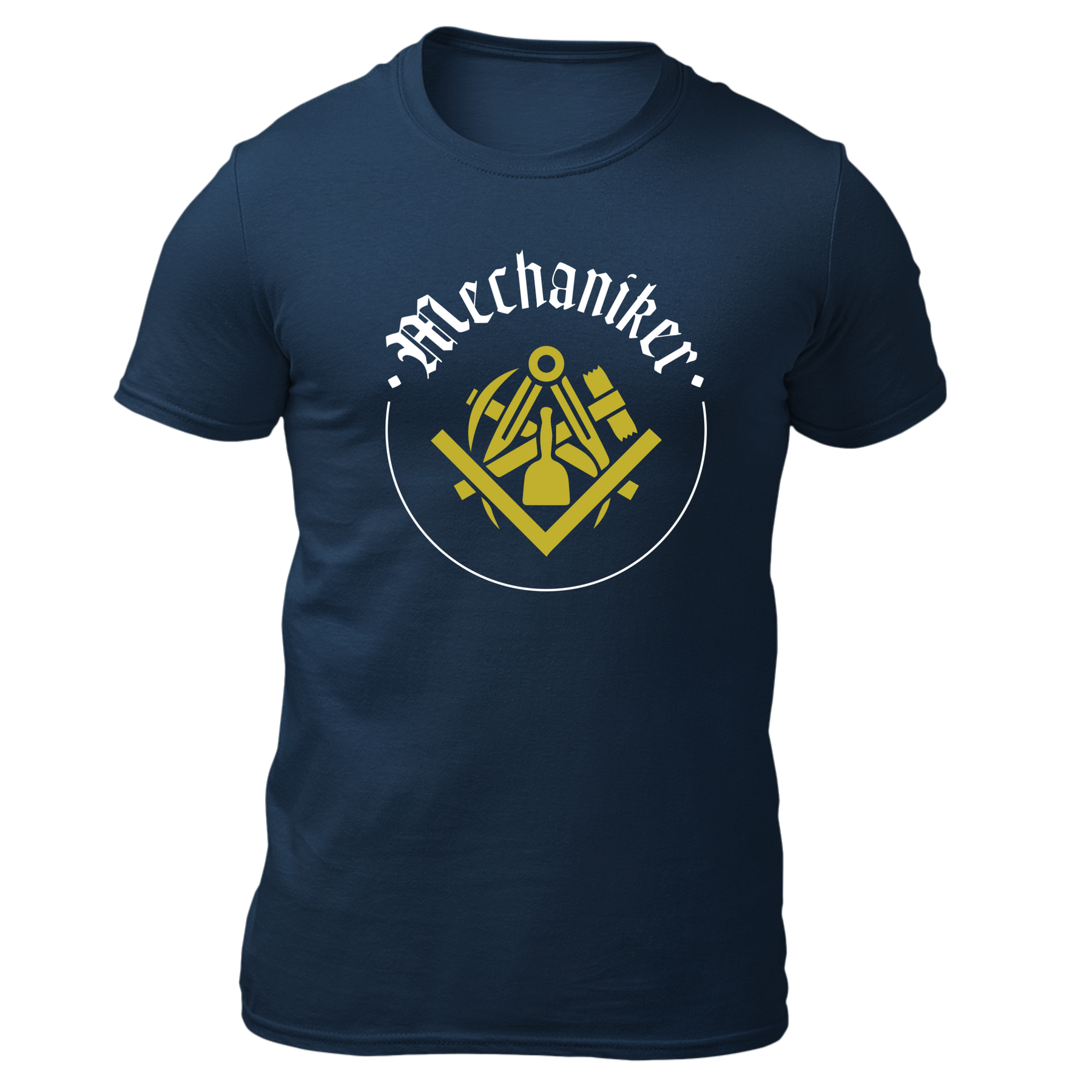 Mechaniker - Herren Shirt Bio - Navy / S - Shirts & Tops