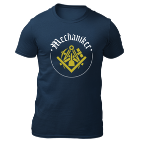 Mechaniker - Herren Shirt Bio - Navy / S - Shirts & Tops