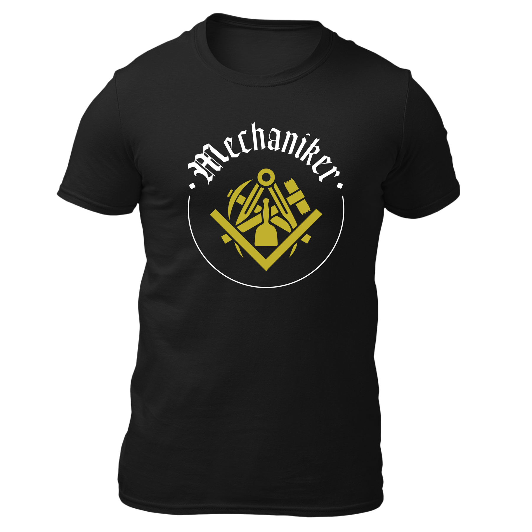Mechaniker - Herren Shirt Bio - Schwarz / S - Shirts & Tops
