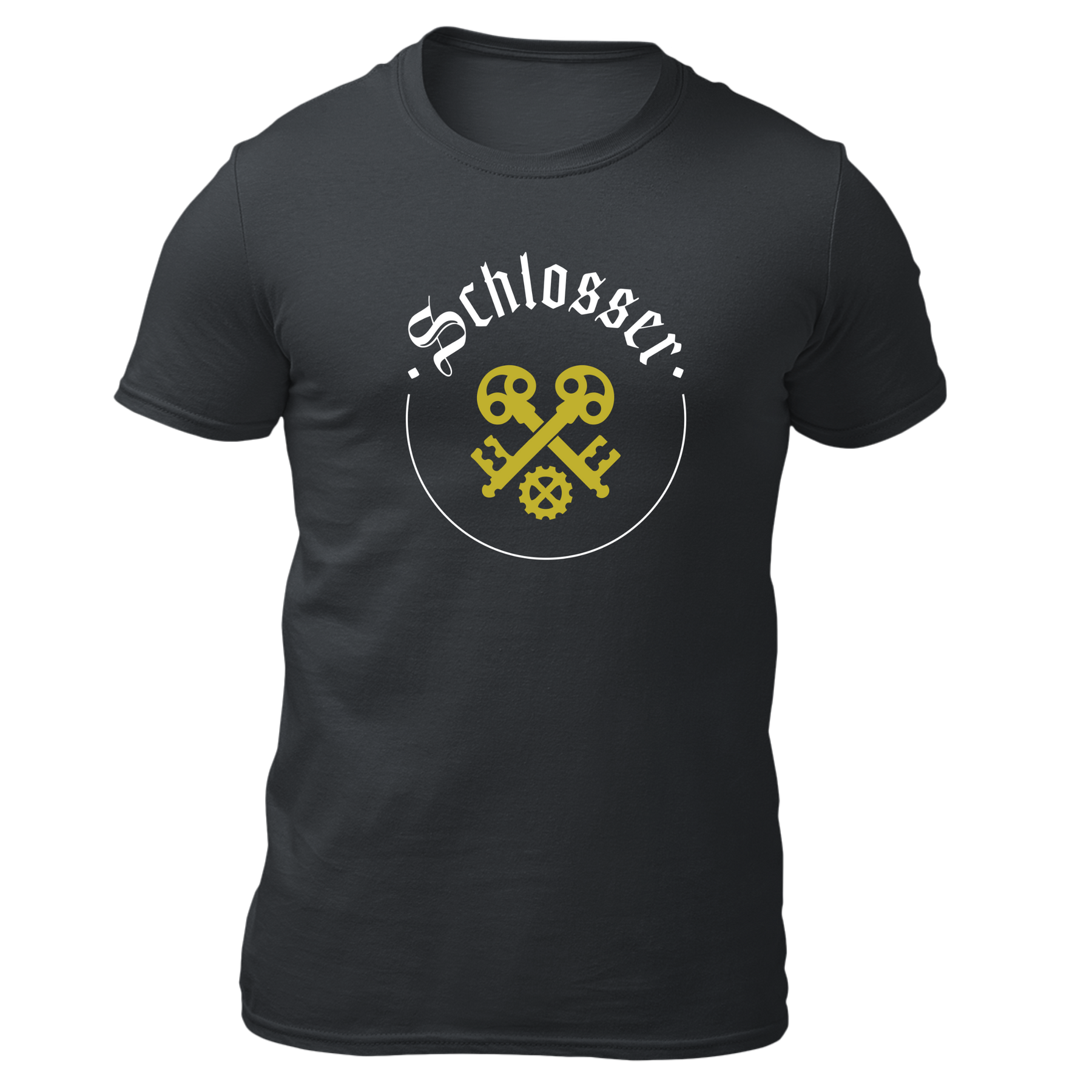 Schlosser - Herren Shirt Bio - Grau / S - Shirts & Tops