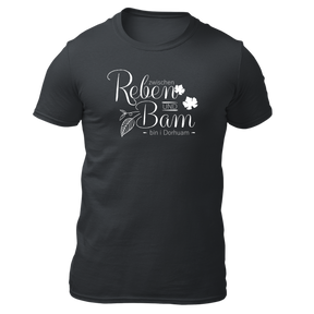 Zwischn Reben und Bam - Herren Shirt Bio - Grau / S - Shirts & Tops