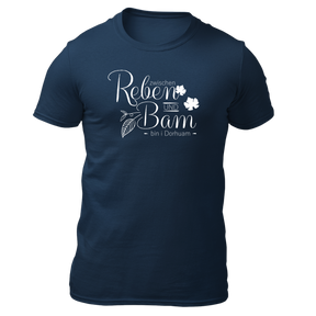 Zwischn Reben und Bam - Herren Shirt Bio - Navy / S - Shirts & Tops